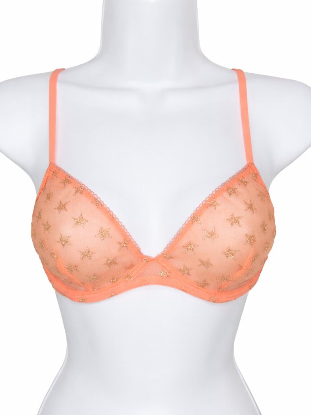 Intimately Free People Sheer Star Mesh Underwire Bra | 32C